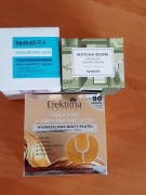 2 kremy koreańskie i   płatki pod oczy NOWE  i gratisik  