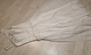 S M strój sukienka do ślubu ślubna królewna księżniczka nr 1927
