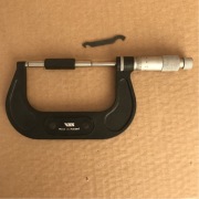 Polski mikromierz VIS 75-100 sprawdzian i kluczyk w komplecie