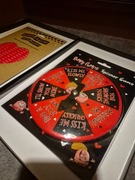 Towarzyska gra erotyczna koło fortuny + naklejki