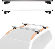Bagażnik dachowy Amazon Basics z belką poprzeczną, 142 cm