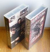 Kasety VHS Sepultura i Marilyn Manson