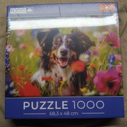 Puzzle pies 1000 części.
