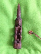 Figurka kapłana Yoruba – Benin, drewno obeche