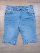 DENIM KRÓTKIE SPODENKI JEANSOWE 12-13 LAT 158