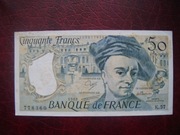 BANKNOT  FRANCJA 50 Franków 1989 r. seria  K.57
