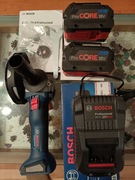 Szlifierka kątowa Bosch GWS 18V-8+2 Aku 8.0Ah ProCore+ładowarka GAL 1880CV