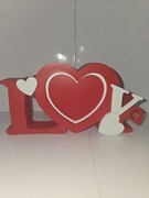 Walentynki, dzien zakochanych. Ramka na zdjęcie SERCE LOVE 