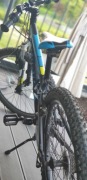 Rower Unibike Raptor 24 cale, czarny mat, Shimano