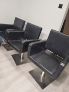 Fotel fryzjerski panda