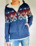 Bluza z kapturem HOLLISTER ocieplana M Unikat