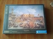 Puzzle Clementoni Museum Canaletto Powrót Bucentaura 1000 el. NOWY folia