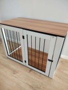 Klatka kennelowa dla średnich i dużych psów 