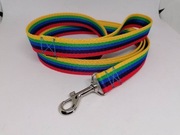 Smycz dla psa Superdog 2 metry tęczowa 