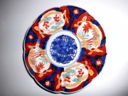Talerz Porcelana Imari Japonia XIX wiek