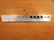 UNITRA Eltra amplituner 8040 obudowa chassis tył gniazdo DIN