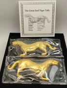 2022 Niue 2x2 $ Tiger Military Order Coin 2x1 oz  platerowany złotem !