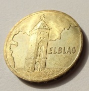 Moneta 2 zł Elbląg 2006