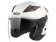 Kask z blendą przeciwsłoneczną