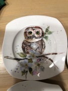 Talerze ręcznie malowane