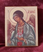 Piękna Ikona prawosławna Archanioł Gabriel. 