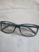 Dwukolorowe zerówki oprawki okulary Karl Lagerfeld 5