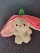 Pluszak królik w truskawce nowy