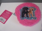 Saszetka piórnik z jednym notesem i grafiką słodkich piesków