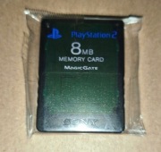 ORYGINALNA Karta pamięci Sony Playstation 2 PS2 8 MB MEMORY CARD SCPH-10020