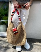 Torba handmade ze sznurka jutowego