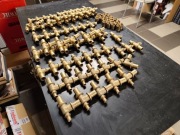 Kształtki mosiądz Rehau 16 20 25 trójnik kolano tulejka mufa 