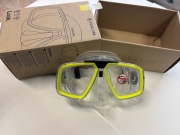 Maska nurkowa Look firmy Aqualung/Technisub żółta ramka