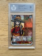Weiss Schwarz Konosuba Megumin SP Signed Podpisana Karta PSA 9