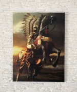 Husarz, Husaria, obraz canvas na ścianę 30x40cm