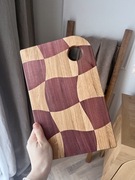 Deska do krojenia dąb i amaranth