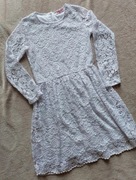 Stella sukienka koronka biała 146 komunia