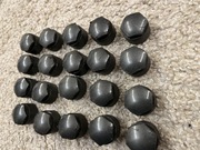 AUDI Oryginal nakladki na sruby 20 sz 4M0601173D