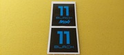 GO PRO SPORT 11 BLACK MINI NAKLEJKA STICKER