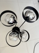 Nowoczesna sufitowa lampa wisząca w stylu loft 4xE27