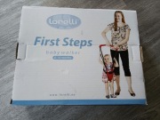 Szelki do nauki chodzenia nowe czerwone od 6 miesiaca