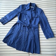 Trencz DKNY granatowy