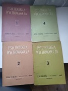 Psychologia wychowawcza 4 CZĘŚCI CAŁY ROCZNIK 1963 PLUS 2 INNE POZYCJE