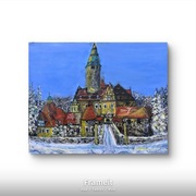 Obraz akrylowy na płótnie Zamek Czocha