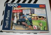 Puzzle Trefl Plakaty w Stylu Vintage 1000 el.