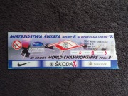 WLK. BRYTANIA SZWAJCARIA 20-4-1997 MŚ GRUPY B W HOKEJU NA LODZIE