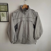 Praktyczna kurtka chłopięca r. 134 – wiosna/jesień, polar, odpinane rękawy