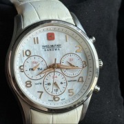 Zegarek szwajcarski Swiss Military Hanowa szkło szafirowe mechanizm kwarcow