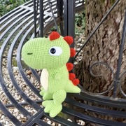 Dinozaur Dragon T-rex na szydełku