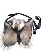 TORBA MYŚLIWSKA ZE SKÓRY BORSUKA LISTONOSZKA