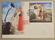 FDC Blok 268 Fi: 4556 [ ] kasowane. Sztuka ulicy - Street Art.